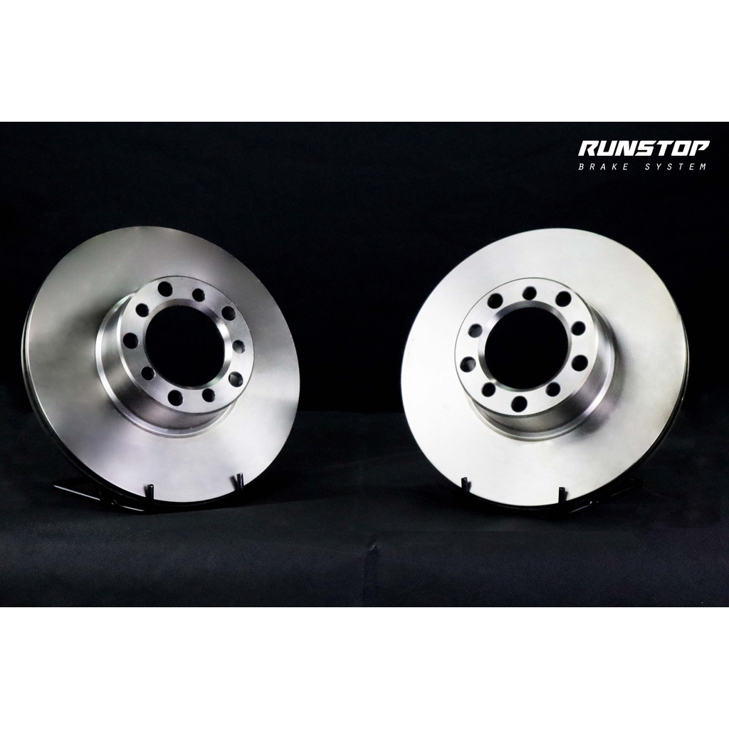 RUNSTOP รันสตอป brake disc จานเบรคหน้า แบบเรียบ ขนาดเดิม286 Mercedes ...