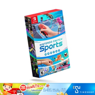 ภาพหน้าปกสินค้า[เกมสนุก ขายดี] Nintendo Switch Game Sports เกมนินเทนโด้ สวิทซ์ สปอร์ต เกมกีฬา แถมสายรัดขา ในกล่อง เกมขายดีปี2022 ที่เกี่ยวข้อง