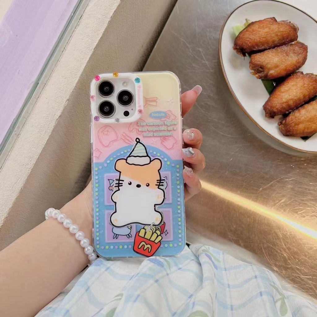 เคสโทรศัพท์มือถือ-tpu-แบบนิ่ม-ลายแมว-สําหรับ-iphone-12promax-13promax-14-14promax-14pro-11tpu-12pro-13pro