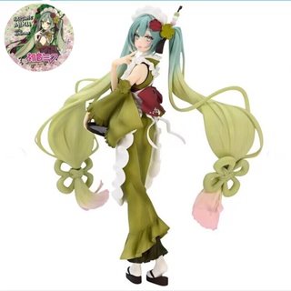 ใหม่ VOCALOID Hatsune Miku Matcha Parfait Heterochromatic Ver. โมเดลฟิกเกอร์ อนิเมะญี่ปุ่น ของเล่นสําหรับเด็ก