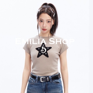 EMILIA SHOP  เสื้อผ้าแฟชั่นผู้หญิง สไตล์เกาหลี 2023 ใหม่  Stylish ins Trendy Beautiful A29J140 36Z230909