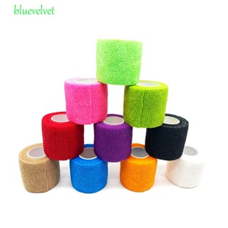 Bluevelvet ผ้าพันแผลสัก แบบใช้แล้วทิ้ง 4.5 ม. Elastoplast ไม่ทอ ยืดหยุ่น นิ้ว ข้อเท้า ปาล์ม ป้องกันไหล่ ผ้าพันแผลยืดหยุ่น ผ้าพันแผล กาวในตัว