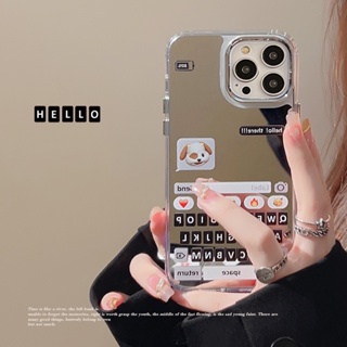 เคสโทรศัพท์มือถือ แบบกระจก ชุบหรูหรา สําหรับ Iphone 11 15 14 12 13 Pro Max