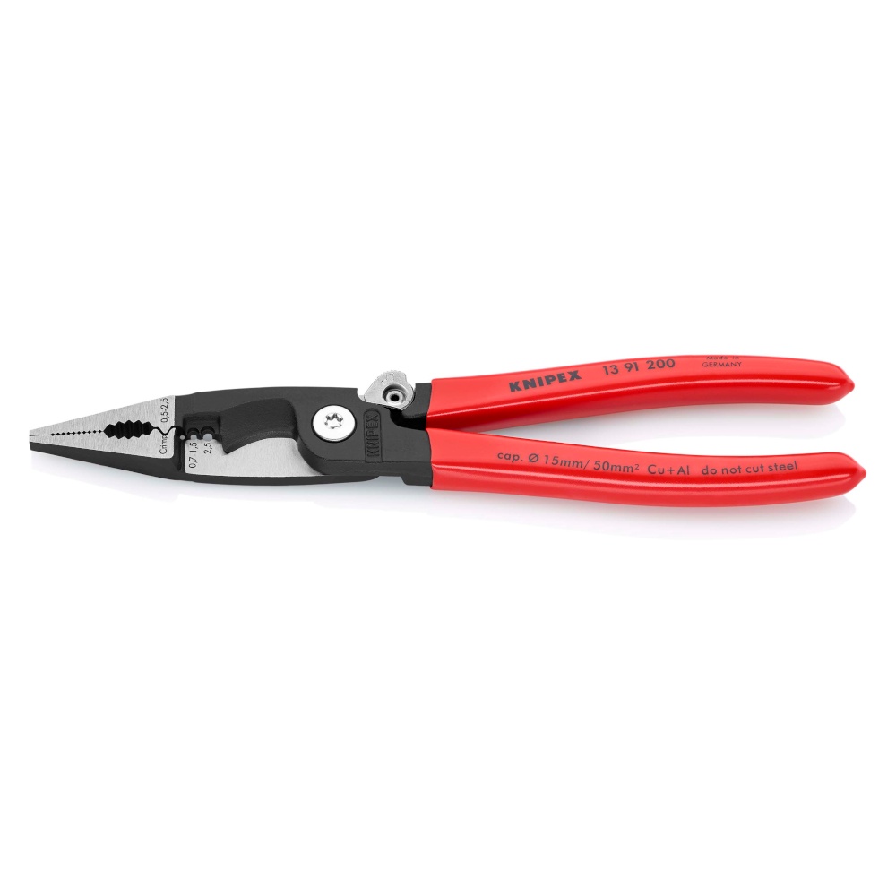 knipex-คีมอเนกประสงค์สำหรับงานติดตั้งไฟฟ้า-200-มม-รุ่น-1391200