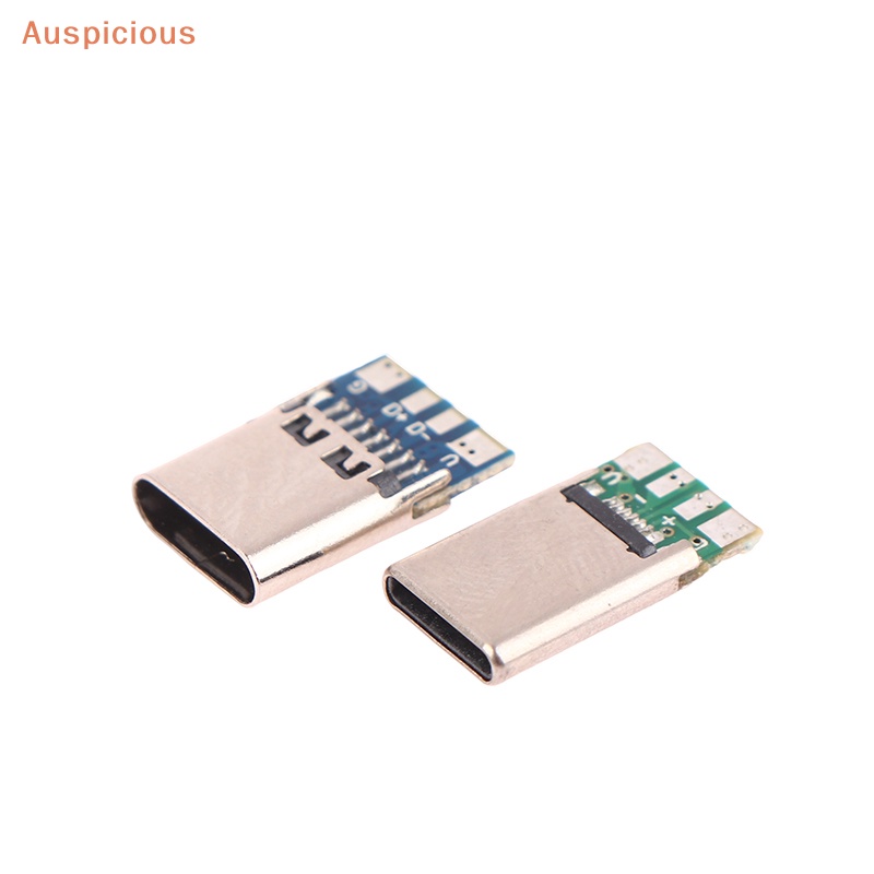 มงคล-5-10-ชิ้น-usb3-1-typec-ตัวผู้-ตัวเมีย-เชื่อมต่อแจ็คหาง-usb-ตัวผู้-ปลั๊กขั้วไฟฟ้า-เชื่อมสายเคเบิลข้อมูล-diy-รองรับบอร์ด-pcb