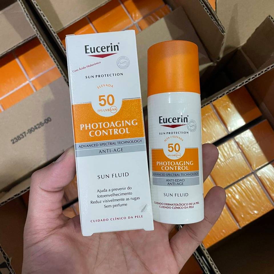 รับประกันของแท้-ครีมกันแดดยูเซอรีน-eucerin-sun-protection-spf50-ยูเซอริน-ครีมกันแดดเนื้อบางเบา-มี-2-สูตร