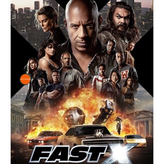 หนังแผ่น Bluray {มาสเตอร์ } FAST X (2023) เร็ว แรง ทะลุนรก 10 - Fast and Furious 10 (เสียง Eng /ไทย | ซับ Eng/ไทย)