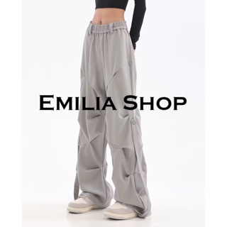 EMILIA SHOP  กางเกงขายาว กางเกงเอวสูง ผู้หญิงสไตล์เกาหลี เสื้อผ้าแฟชั่นผู้หญิง y2k 2023 ใหม่  Trendy Comfortable สวยงาม รุ่นใหม่ A20M069 36Z230909
