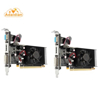 การ์ดจอ HD7450 64Bit 2GB GDDR3 PCI-E 2.0 X16 HDMI สําหรับ AMD Radeon HD 7450 2G 2 ชิ้น