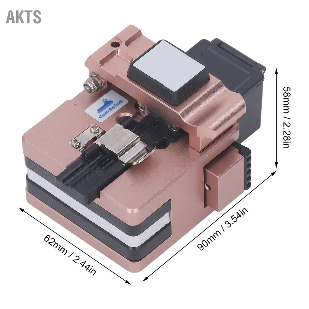 akts-เครื่องตัดไฟเบอร์เชื่อมต่อเย็นร้อนละลายความแม่นยำสูงเครื่องตัดกล่องเสีย