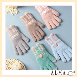 Alma ถุงมือหนา กันความหนาว น่ารัก ทุกนิ้ว สําหรับฤดูหนาว