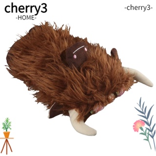 CHERRY3 Highland Cow, Rice white Gnome, Desk Centerpieces Farmhouse Nordic Dwarf Home Decoration Brown Highland Cow ตกแต่งโต๊ะรับประทานอาหาร สําหรับตกแต่งบ้าน