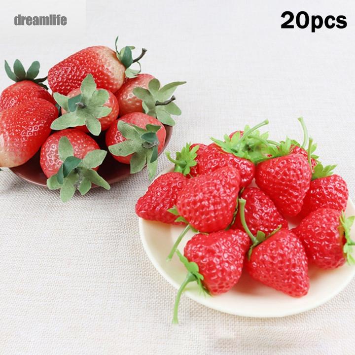 dreamlife-artificial-strawberry-plastic-for-home-office-decoration-accessory-new