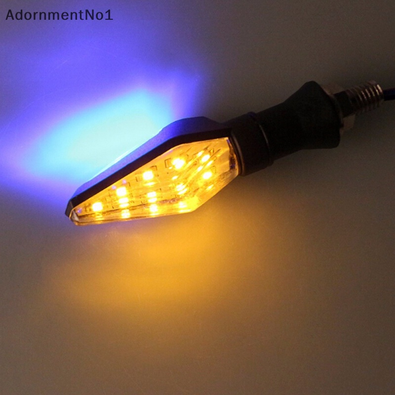 adornmentno1-ไฟเลี้ยว-led-12-ดวง-สีเหลืองอําพัน-สีฟ้า-สําหรับรถจักรยานยนต์