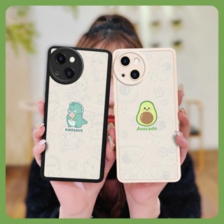 Dirt-resistant texture Phone Case For iphone14 funny Silica gel Phone lens protection creative Anti-knock simple couple