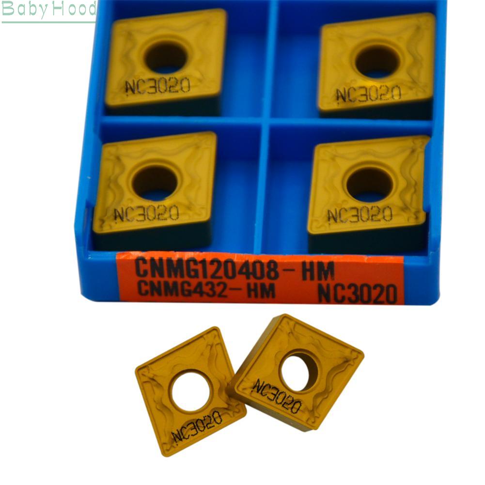 big-discounts-efficient-cnmg432-hm-carbide-inserts-for-semi-finishing-and-finishing-10pcs-pack-bbhood