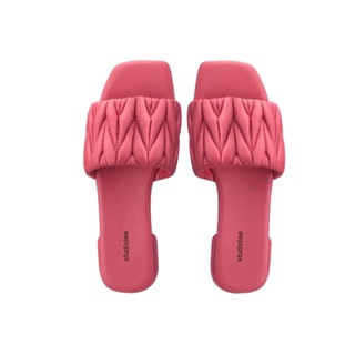 Simple Pink รองเท้าแตะ 35-40 สไตล์แบรนด์ดัง YJ131 สีชมพู รองเท้าผู้หญิง พรีออเดอร์