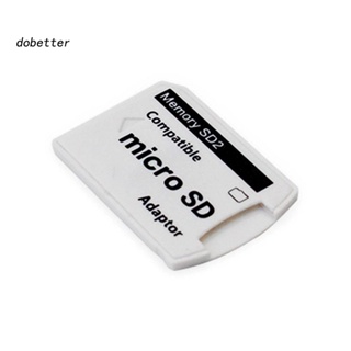 &lt;Dobetter&gt; อะแดปเตอร์การ์ดหน่วยความจํา Micro SD เวอร์ชั่น 60 สําหรับตัวแปลง SD2VITA PSVSD PSVita TF