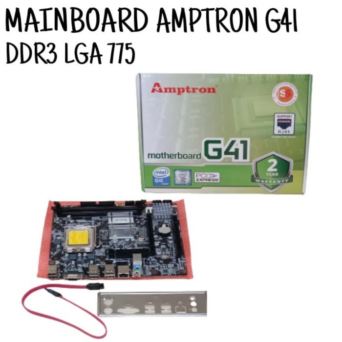 เมนบอร์ด Amptron G41 DDR3 LGA 775 | Shopee Thailand