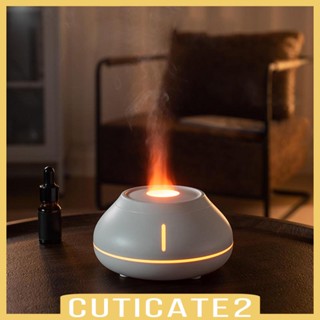 [Cuticate2] เครื่องทําความชื้น น้ํามันหอมระเหยจําลอง เสียงรบกวนต่ํา สไตล์โมเดิร์น สําหรับตกแต่งบ้าน ห้องนั่งเล่น โยคะ