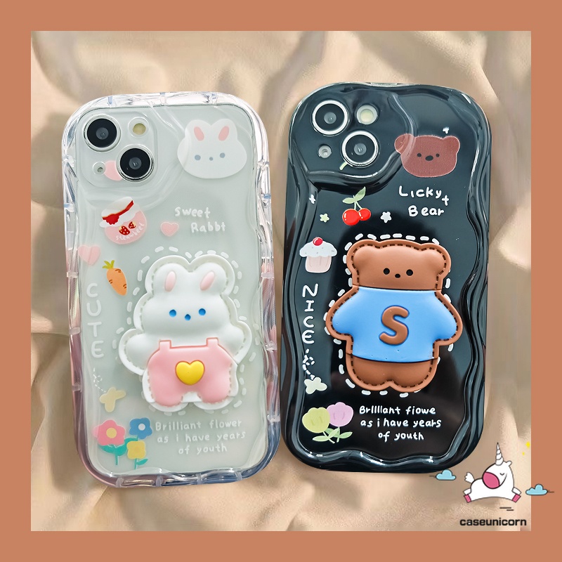 เคสโทรศัพท์มือถือ-แบบนิ่ม-ลายการ์ตูนหมี-3d-สําหรับ-iphone-xr-xs-max-13-x-11-14-12-pro-max-7plus-7-6-8-6s-plus-se-2020