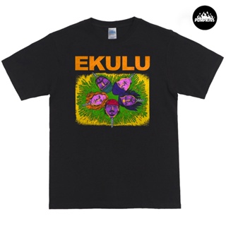 [S-5XL]ผ้าฝ้าย 100% เสื้อยืด พิมพ์ลายวง EKULU Hardcore New York สําหรับผู้ชาย