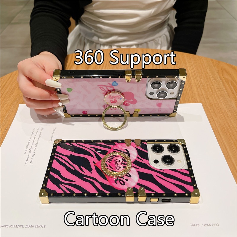 การ์ตูน-barbie-คดี-for-apple-iphone-11-pro-max-iphonese-2020-iphone6-iphone6s-iphone7-iphone8-plus-เคสมือถือ-cute-cartoon-cover-360-support-love-soft-tpu-phone-case
