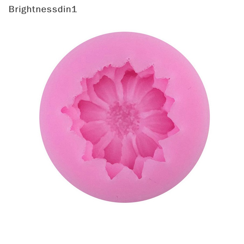 brightnessdin1-popdiy-แม่พิมพ์ซิลิโคน-รูปดอกไม้-3d-สําหรับตกแต่งเค้ก-น้ําตาลฟองดองท์