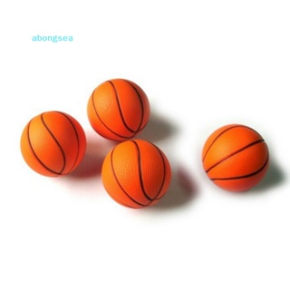 Abongsea ลูกบอลโฟมนิ่ม สีส้ม ขนาด 6.3 ซม. สําหรับบีบเล่นบาสเก็ตบอล คลายเครียด