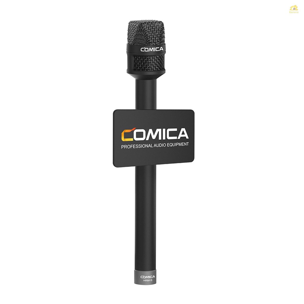 banana-pie-comica-hrm-s-ไมโครโฟนสัมภาษณ์มือถือ-สําหรับสมาร์ทโฟน-3-5-มม-trrs-plug-cardioid-condenser-mic