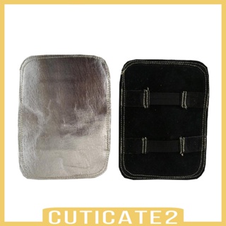 [Cuticate2] ถุงมือเชื่อม หนัง PU อลูมิเนียม กันไฟ กันความร้อน