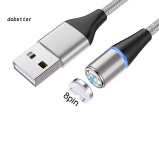 &lt;Dobetter&gt; สายชาร์จแม่เหล็ก Micro USB 3A Type C 2 In 1