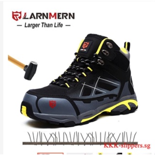 ภาพหน้าปกสินค้าQz-larnmern รองเท้าเซฟตี้ พื้นเหล็ก เพื่อความปลอดภัย สําหรับผู้ชาย ที่เกี่ยวข้อง