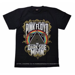 [S-5XL]เสื้อยืด PINKFLOYD / Dark side of the moon