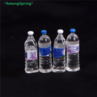 Amongspring> โมเดลน้ําแร่จิ๋ว สเกล 1/6 1/12 สําหรับตกแต่งบ้านตุ๊กตา 4 ชิ้น