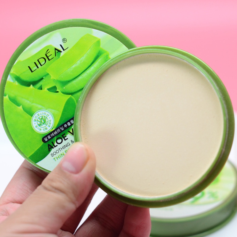 lideal-aloe-vera-powder-99-แป้งผสมรองพื้น-สูต-แป้งคุมมัน-แป้งกันน้ำ-ตลับขุ่น-หน้าสวยเด้งทั้งวัน-ปกปิด