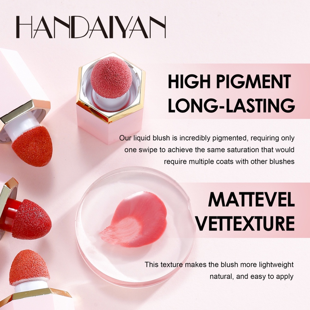 handaiyan-บลัชออน-บลัชลิควิด-เนื้อครีม-rouge-blush-บลัช-ลิควิด-ครีมเนเชอรัล-สมูท-แก้มบลัชเชอร์-ยั่งยืน-เครื่องมือแต่งหน้า-doom