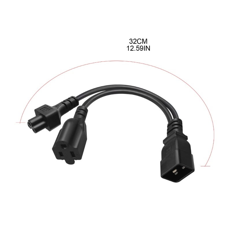 bt-3-pin-iec320-c20-ปลั๊กตัวผู้-เป็น-iec320-c5-nema-5-15r-ตัวเมีย-สายอะแดปเตอร์แปลงพาวเวอร์ซัพพลาย-y-splitter