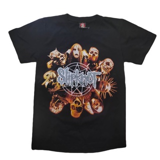 TOP CT❧✼เสื้อวง Slipknot rock Tshirt เสื้อวงร็อค Slipknot