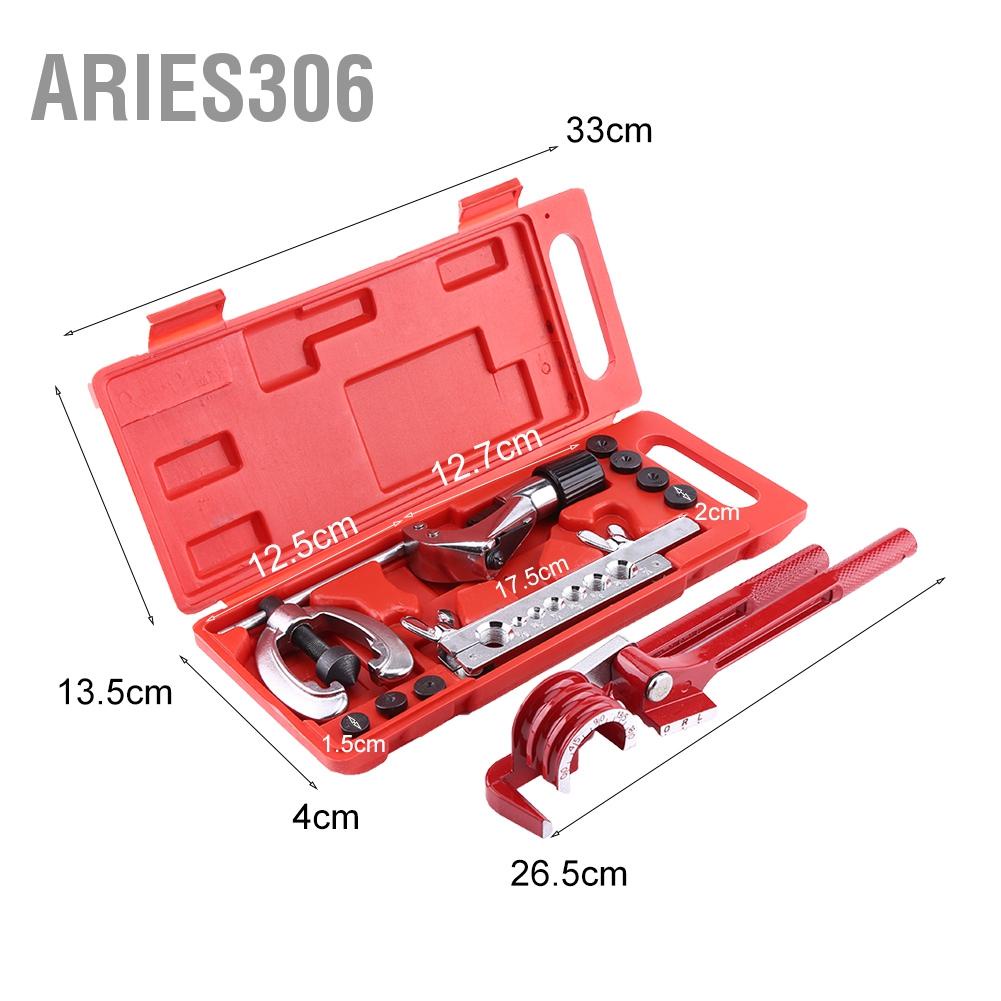 aries306-11-ชิ้นท่อวูบวาบ-ชุด-ซ่อมท่อน้ำมันเบรค-ชุดบานเฟี้ยม-พร้อมเครื่องตัดดัด-ชุดเครื่องมือ