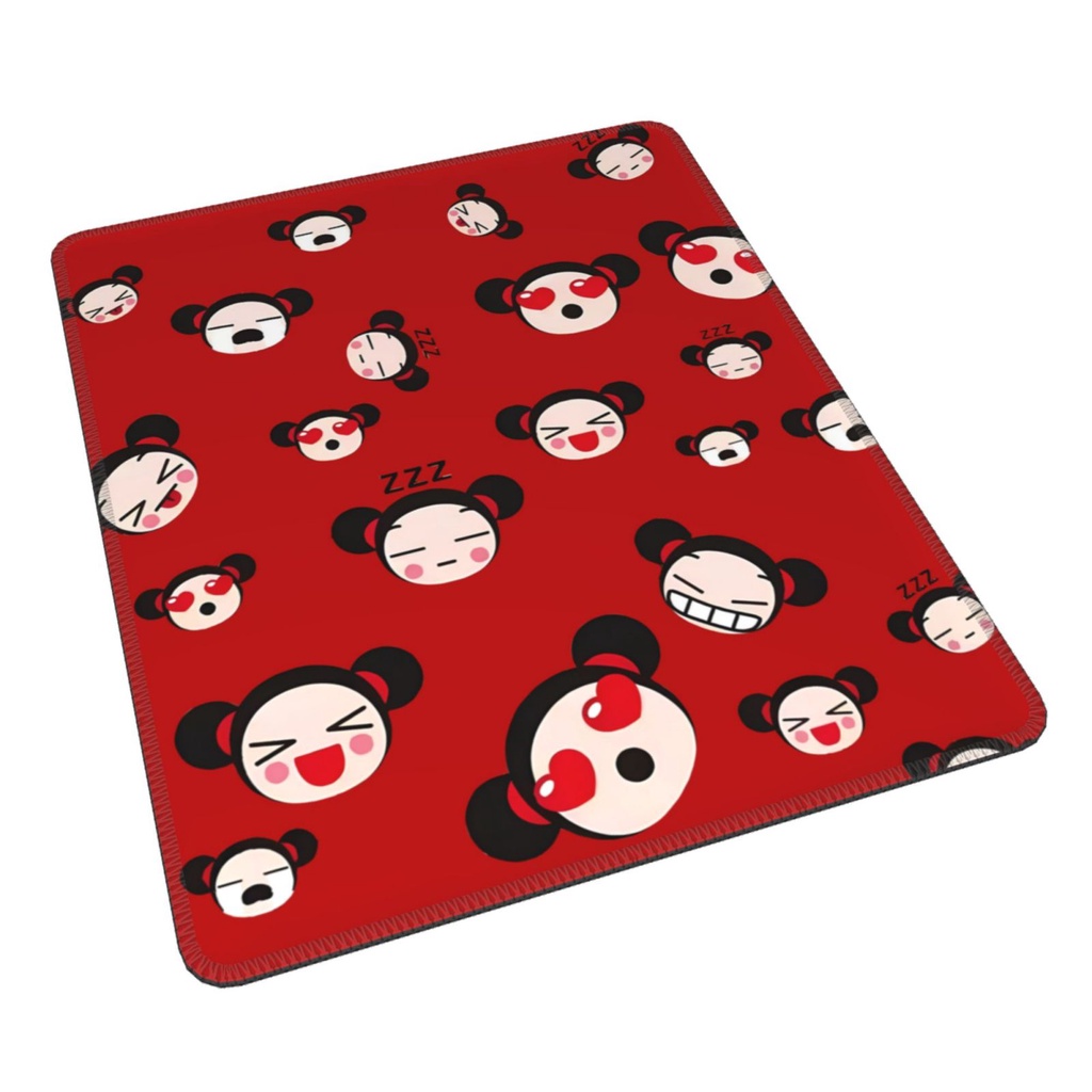 pucca-แผ่นรองเมาส์ยาง-พิมพ์ลาย-กันลื่น-ขนาด-30x25-ซม