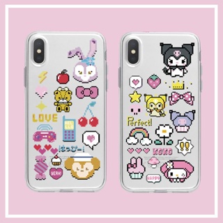 Cute Cartoon Phone Case For Iphone 11promax Phone Case for IPhone6S/7/8Plus Transparent XMax/XR Girls 12pro Soft