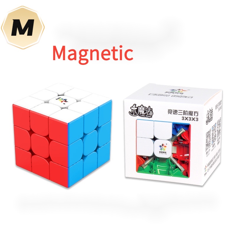 yuxin-little-magic-ลูกบาศก์แม่เหล็ก-3x3-ของเล่นสําหรับเด็ก