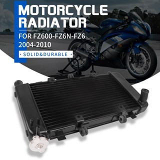 หม้อน้ําหล่อเย็นเครื่องยนต์รถจักรยานยนต์ อะลูมิเนียม สําหรับ Yamaha FZ600 FZ6 FAZER FZ6N FZ6S 2004-2010 1998-2003