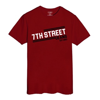 พร้อมส่ง ผ้าฝ้ายบริสุทธิ์ 7th Street (Basic) เสื้อยืด รุ่น MSP004 T-shirt
