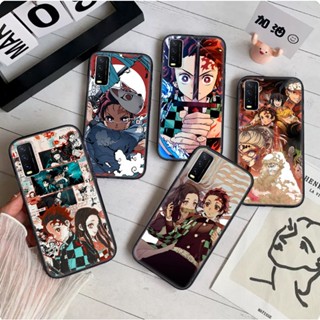 เคสโทรศัพท์มือถือแบบนิ่ม ลายดาบพิฆาตอสูร tanjiro 16GBY สําหรับ Vivo Y5S Y11 Y11S Y12S Y20i Y20S Y20 Y30 Y17 Y12 Y15 Y19 Y20 Y21 Y33S Y21S