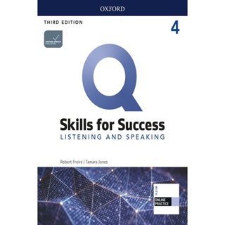 Bundanjai (หนังสือ) Q : Skills for Success 3rd ED 4 : Listening and Speaking : Student Book +iQ Online Practice (P)