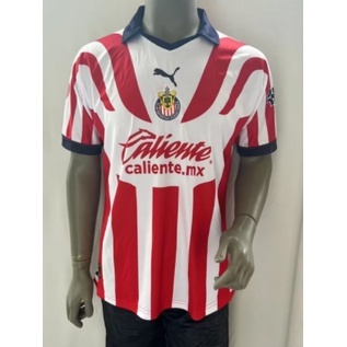 เสื้อกีฬาแขนสั้น ลายทีมชาติฟุตบอล Mexican League New Chivas 2324 ชุดเหย้า