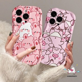 เคสโทรศัพท์มือถือนิ่ม ขอบโค้ง ลายการ์ตูนหมูน่ารัก 3D แวววาว แฟชั่น สําหรับ Redmi 10C 10 9T 9 A1 A2 9C NFC 10A 9A Redmi Note 12 8 11 9 10s 11s 10 Pro Max POCO M3