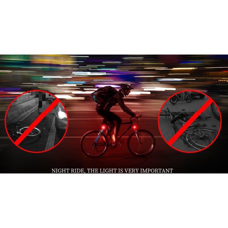 led-เตือนติดจักรยาน-ไฟท้าย-ติดจักรยาน-อุปรกรณ์เสริมสำหรับจักรยาน-แบบ-usb-ชาร์จ-safety-lamp-lifetime-usb-led